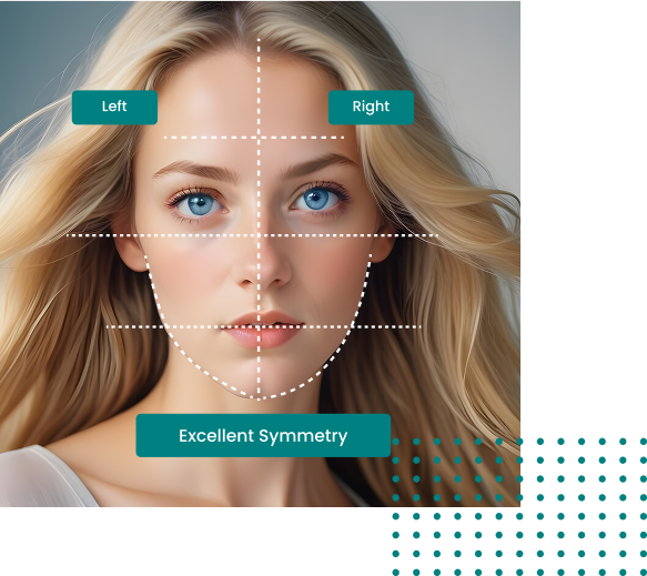 calculate face symmetry